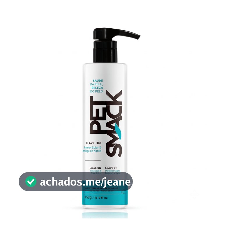 Pet Smack Leave On 450g Creme Hidratante para Cães Gatos Centagro