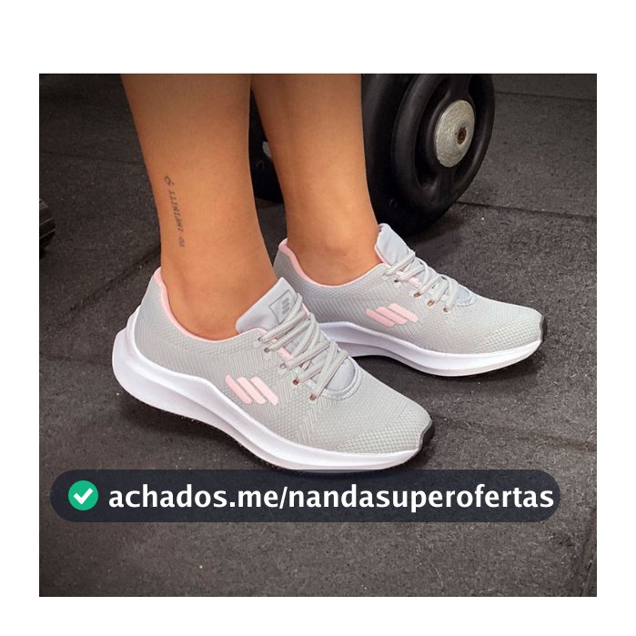 Tênis O2X Feminino Corrida & Academia – Leveza e Estilo em Promoção!