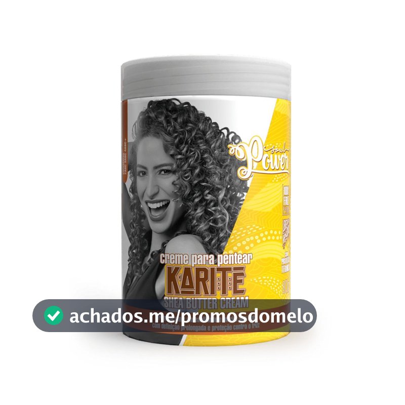 Creme Para Pentear  Karité Soul Power 800g
