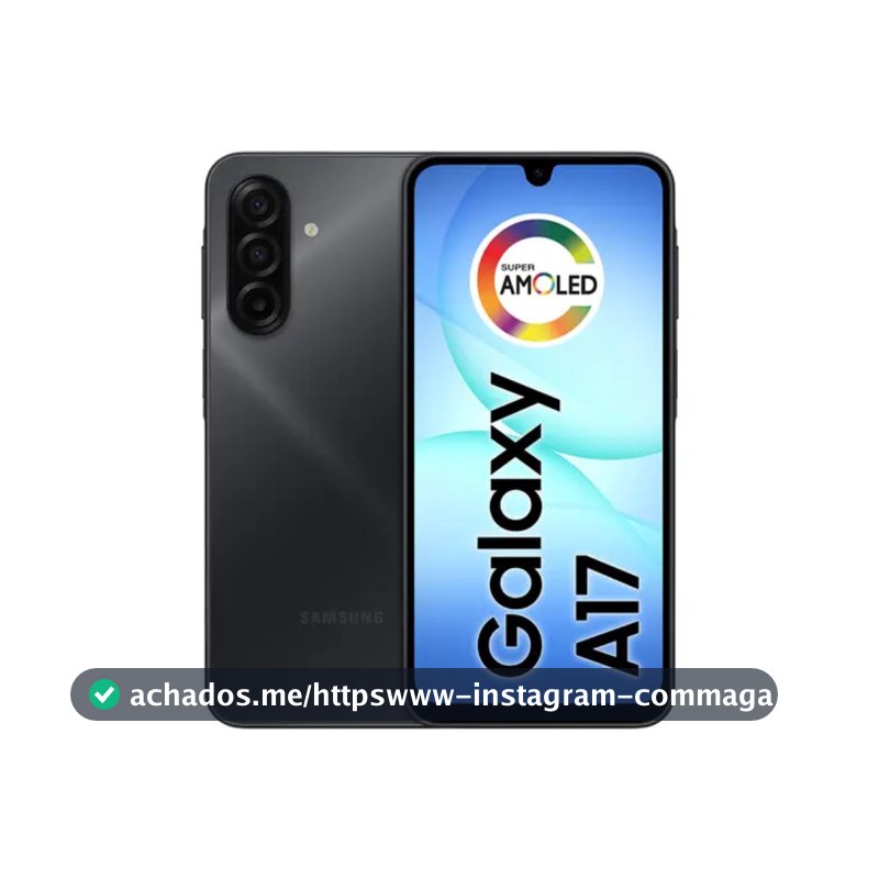 Smartphone Samsung Galaxy A17 4G 6.7 256GB 8GB Câmera Tripla