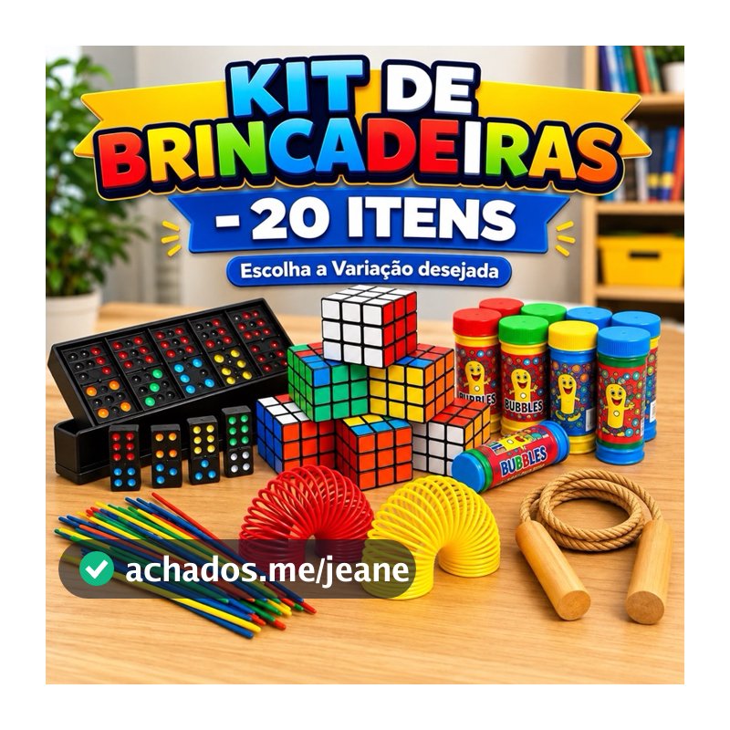 Kit 20 Brinquedos Festa Junina Lembrancinha Sacolinha Surpresa Aniversário PrendaBarato