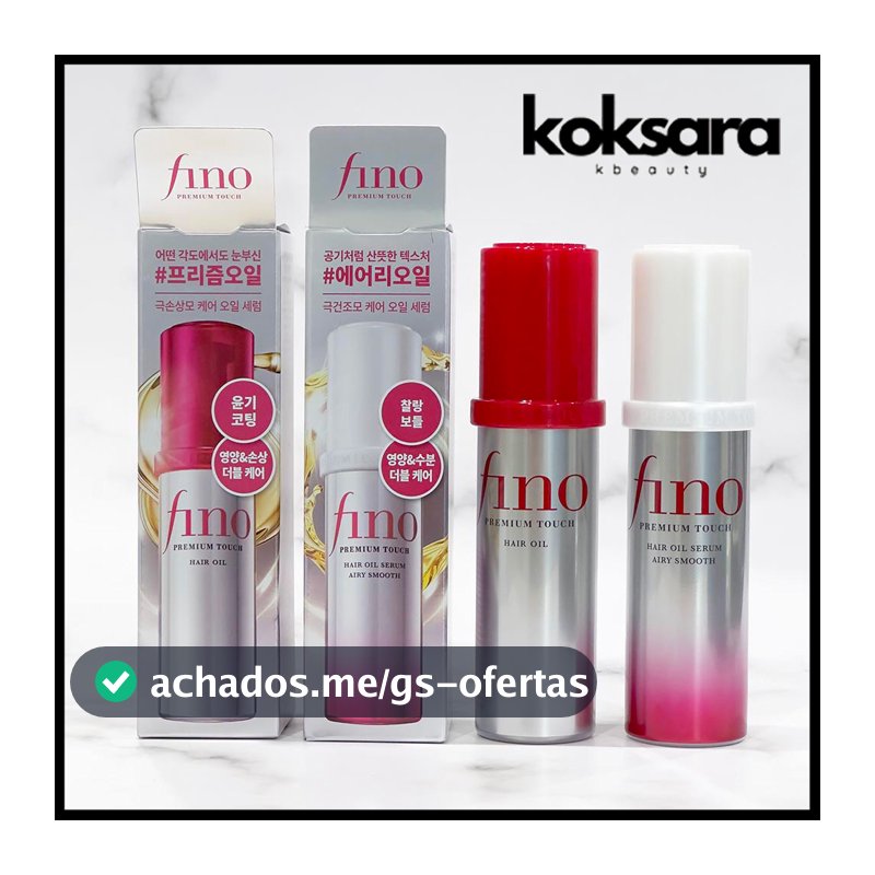 Fino Premium Touch Hair Oil 70ml, Oil Serum Airy Smooth 70ml