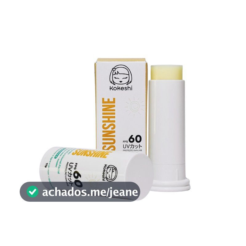 Bastão Multifuncional FPS60 Sunshine Incolor 11g Kokeshi