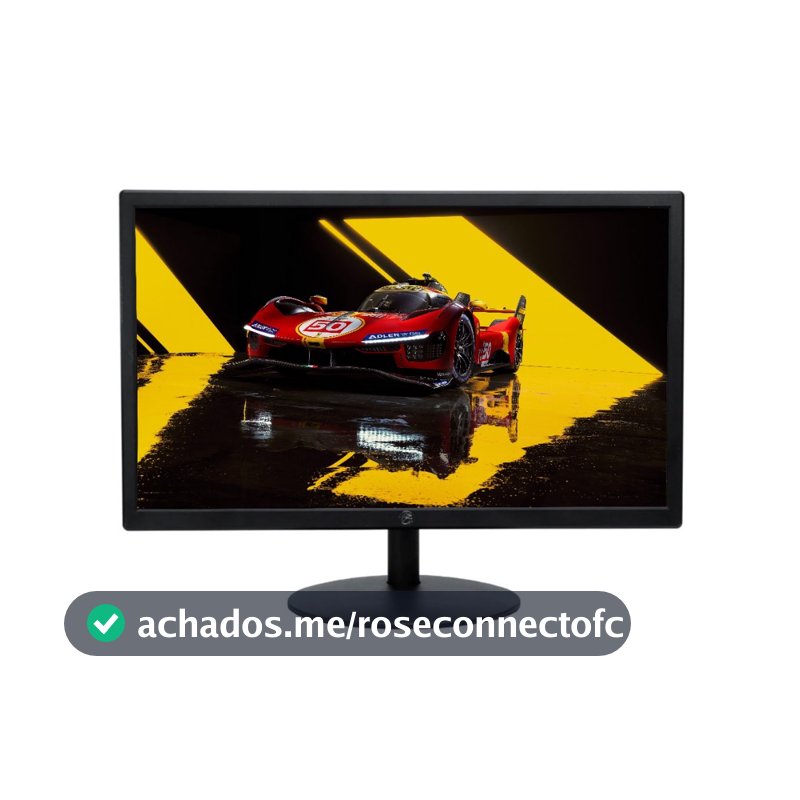 MONITOR BRAZILPC 20 POLEGADAS LED WIDESCREEN HDMI/VGA 20BPC-WR 75HZ PRETO