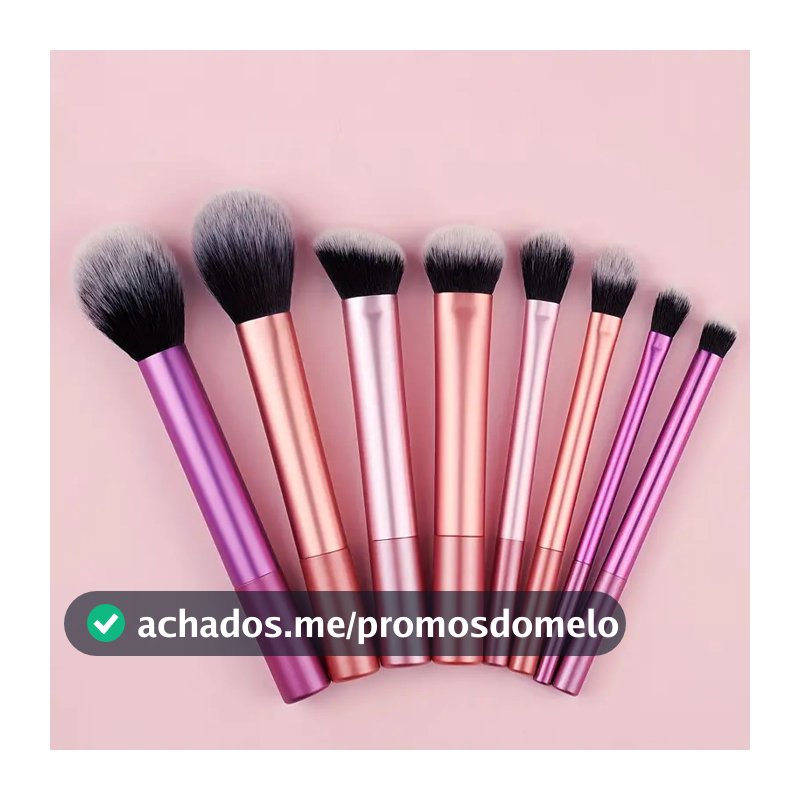 Kit 8 Pincéis de Maquiagem profissional 024-142