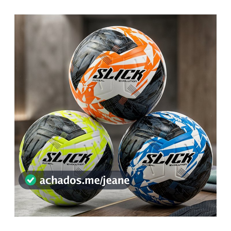 Bola Futsal Society Campo Slick Evolution Dualt M2  Oficial — TechFusion Laminado 100% Pu Premium