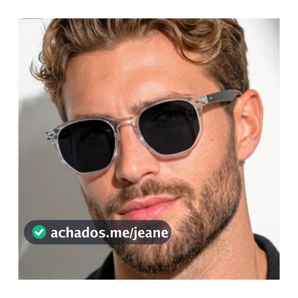 Óculos de Sol Tulum Cristal e Preto Ônix Hexagonal Premium Vintage Retrô uv400 Feminino Masculino