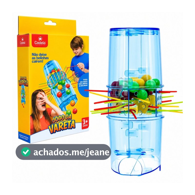 Jogo Tira Vareta Trick-Stick - Castela