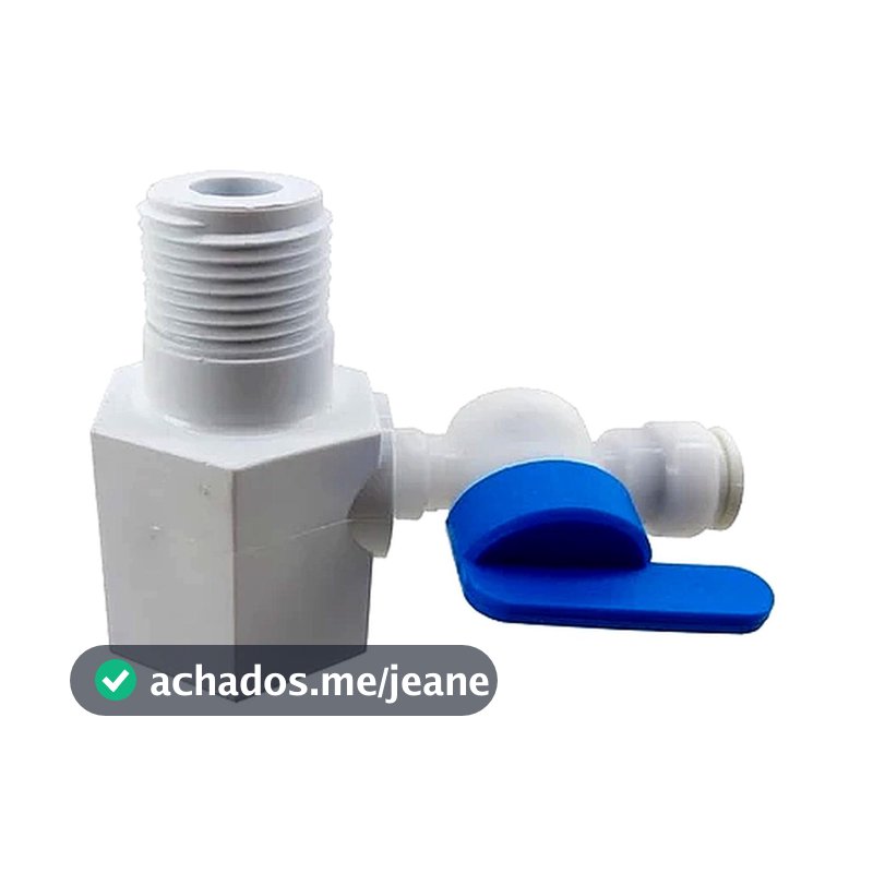 Registro Adaptador valvula Torneira Purificador Consul W10727681 CPB33 CPB34 CPC30 CPC31 CPB36