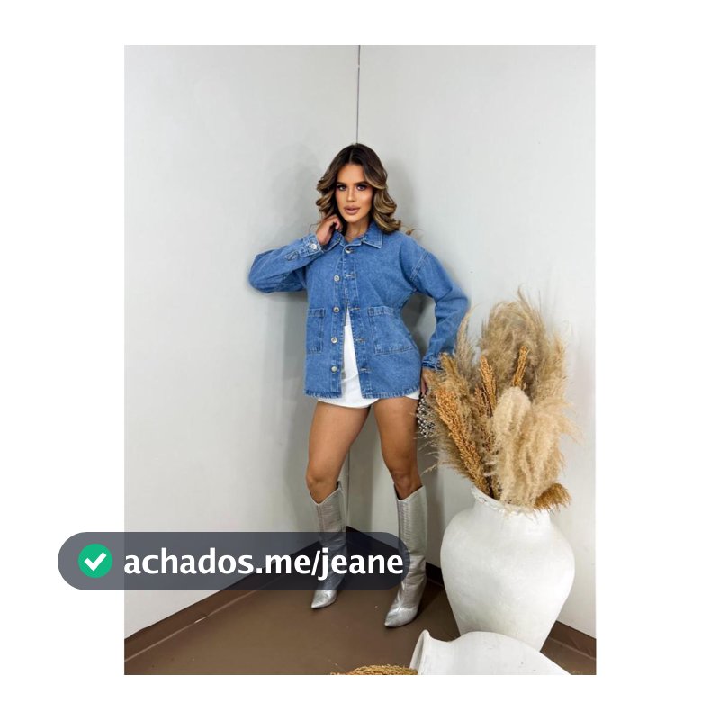 JAQUETA JEANS OVERSIZED