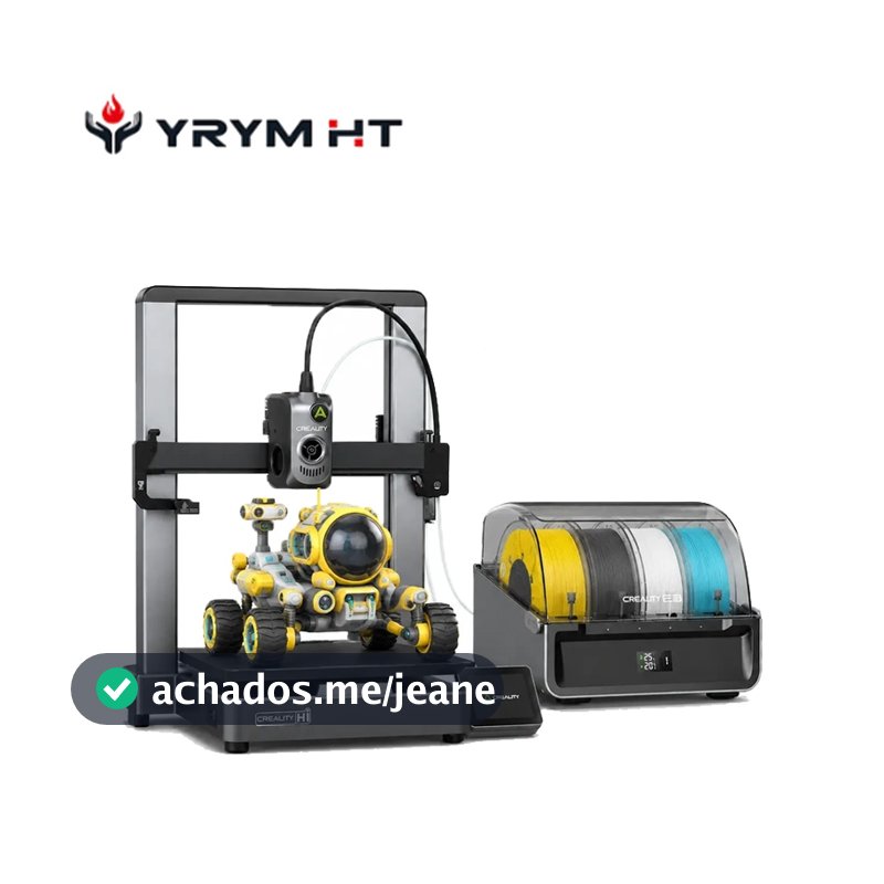 CREALITY Impressora 3d Hi Combo Com Sistema Multicolor,Velocidade de impressão de 600 mm/s