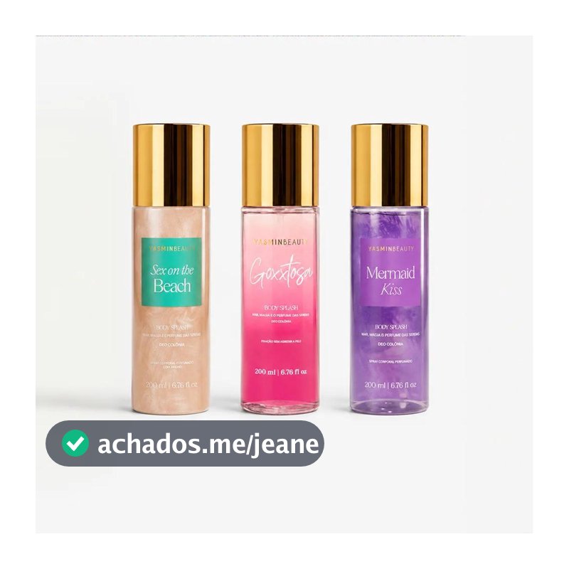 Kit Body Splash Yasmin Beauty - Compre 2 E Leve 3