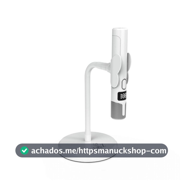 Cabine UV LED D&Z DZ60 Portátil Recarregável com Haste Flexível USB Profissional para Unha em Gel