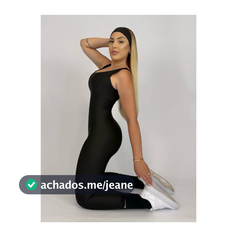 Macacão Longo Fitness Academia Zero Transparência Bojo removível