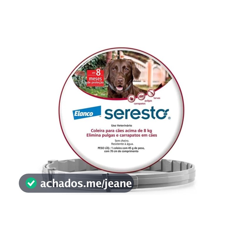 Seresto Acima 8kg - Elanco