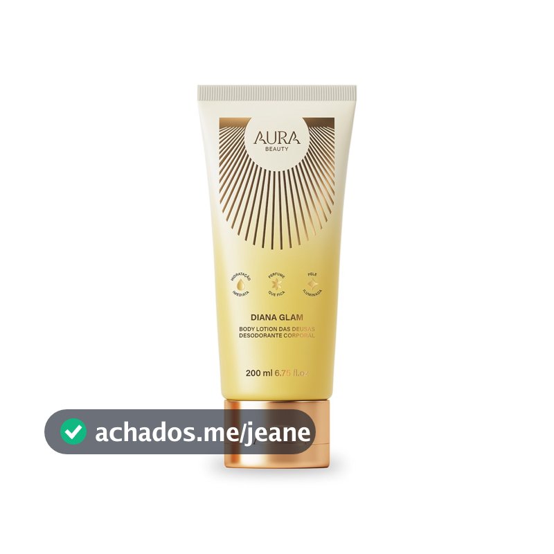 Body Lotion Desodorante Corporal Diana Glam 200ml