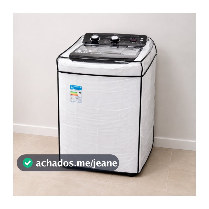 Capa Impermeável Para Maquina De Lavar Roupa de 8Kg a 18Kg Brastemp Eletrolux Consul Material Resistente