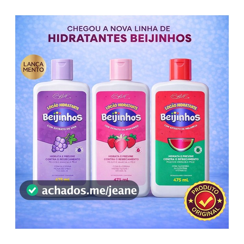 BEIJINHOS Hidratante Corporal BELKIT 475ml Para Pele Seca Oleosa SensívelLoção Perfume Hidrata