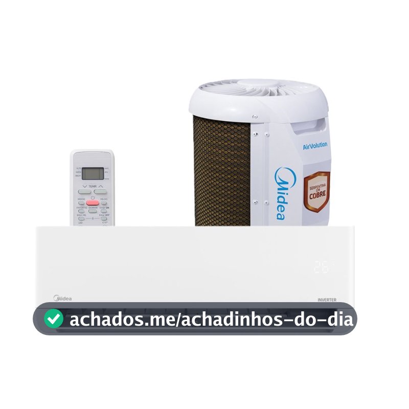 Ar Condicionado Split Inverter Midea Lite 12000 BTUs Frio 220V 38TBVCA12M5
