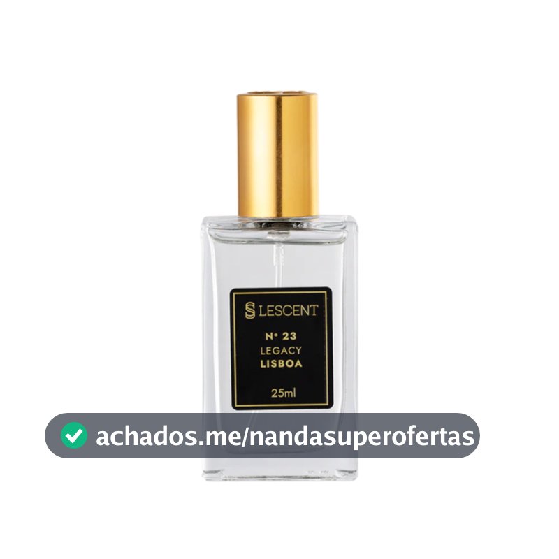 Perfume Deo Colônia Lescent NO 23 LEGACY LISBOA 25ml  Masculino