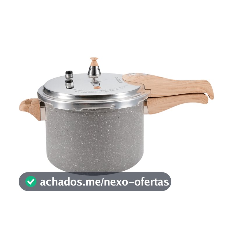 Panela de Pressão Neuhaus Marble Life 4,5L Cerâmica Indução