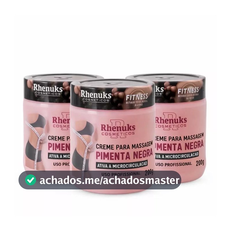 Gel Redutor De Medidas Creme Massageador Ativa Microcirculação 200g Pimenta Negra