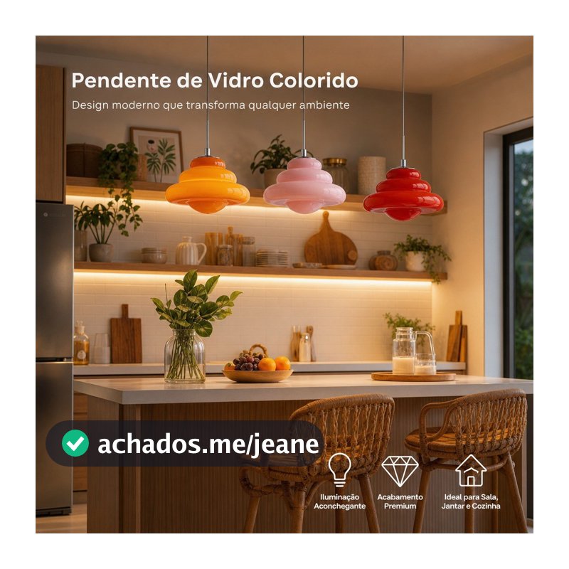 Nordic Colorido Vidro Pingente Luz Personalidade Quarto Lustre De Cabeceira Adequado Para Sala Jantar Cozinha Ilha Café