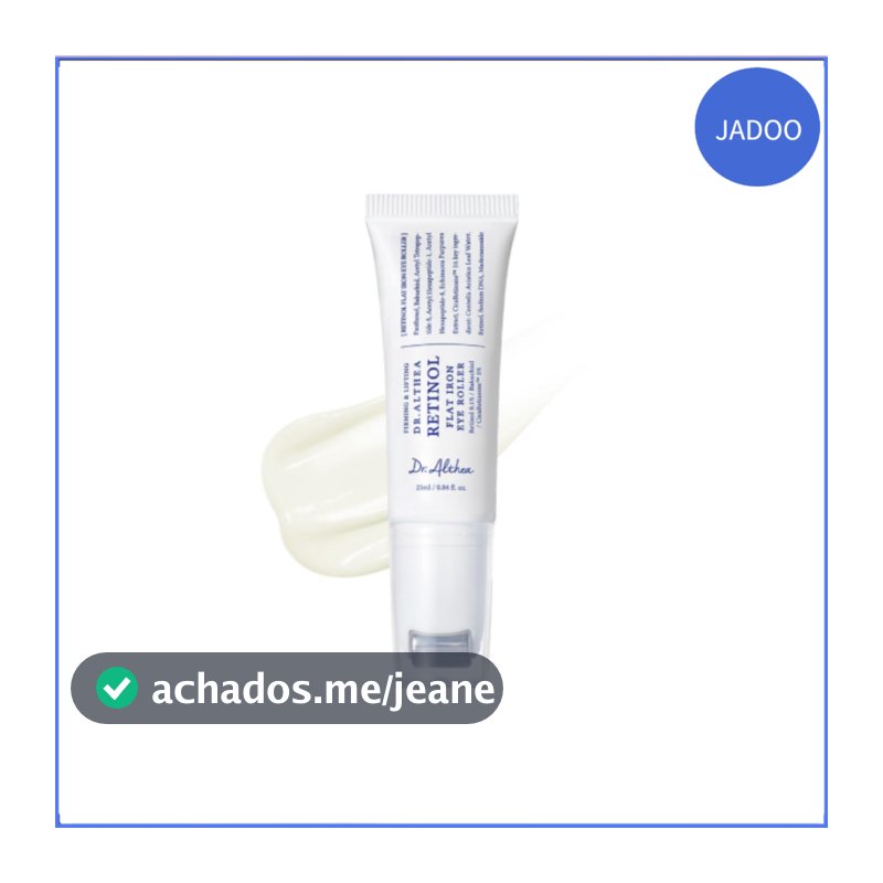 Dr.Althea Retinol Flat Iron Eye Roller 25ML | Vegan Eye & Face Lifting Serum with Built-In Gua Sha Roller, Retinol, Bakuchiol, Cica & Hyaluronic Acid, Neck & Eye Care, Korean Skincare, 0.84 fl oz