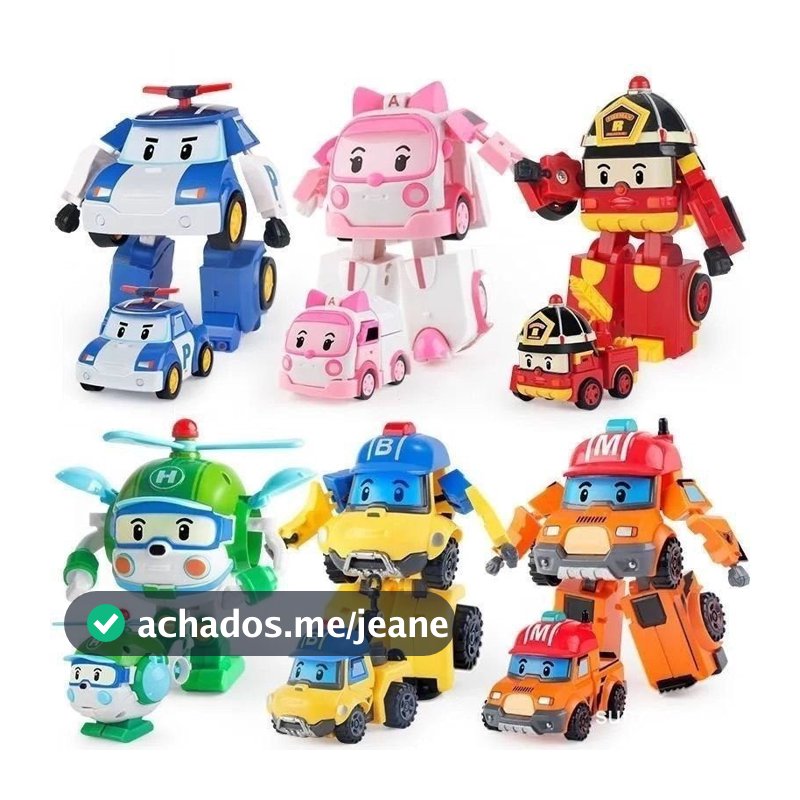 Carro de Brinquedo Elétrico Carro de Polícia Poli, Carro de Brinquedo Transformável da Equipe de Resgate, Brinquedo Educ