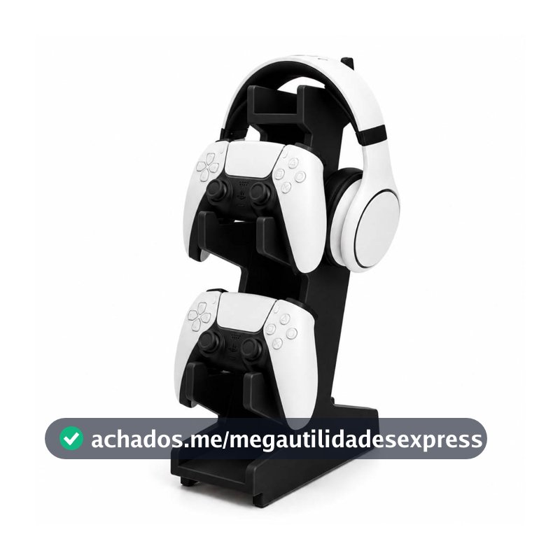 Suporte Porta Controle Videogame Gamer Para Ps4 Xbox Ps5