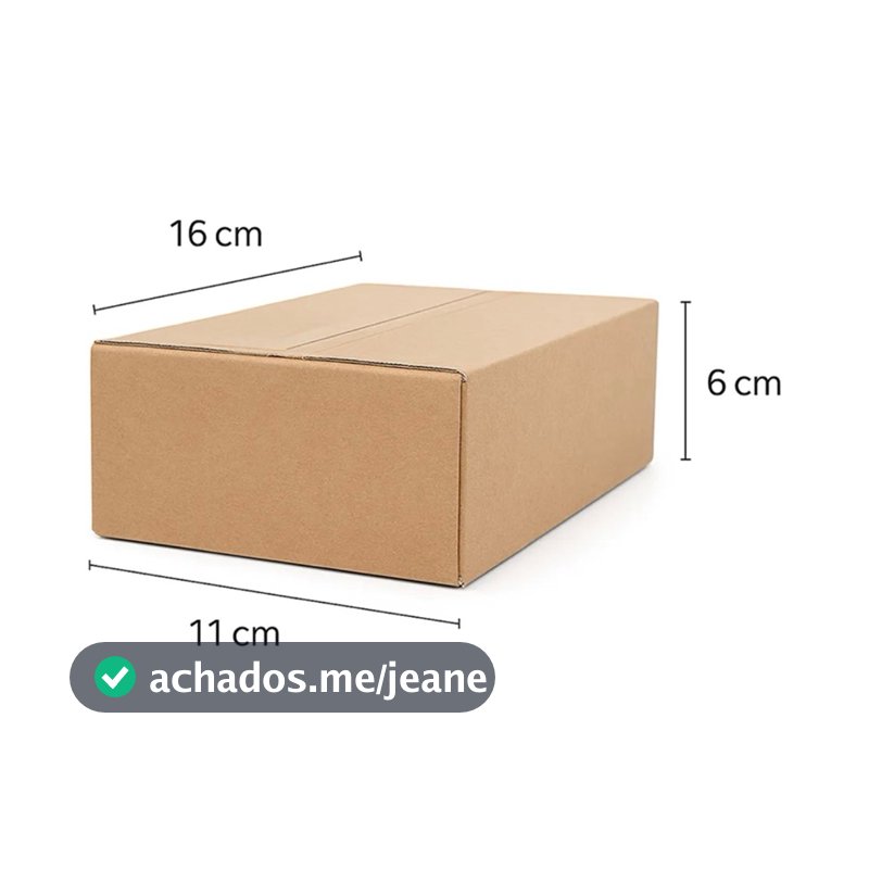 400 Caixas 16x11x6 Papelão embalagem Correio Sedex pequena