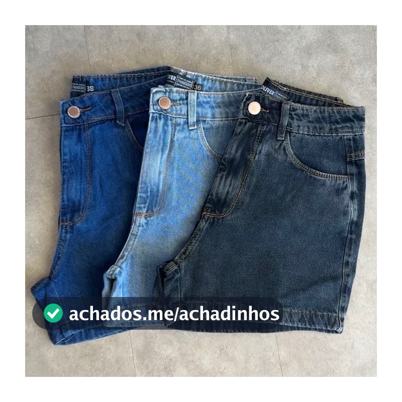 Short Jeans Feminino Mom Short Jeans Cintura Alta  Bermuda Jeans feminina short feminino jeans