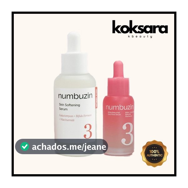 numbuzin no.3 skin softening serum 50ml, 30ml