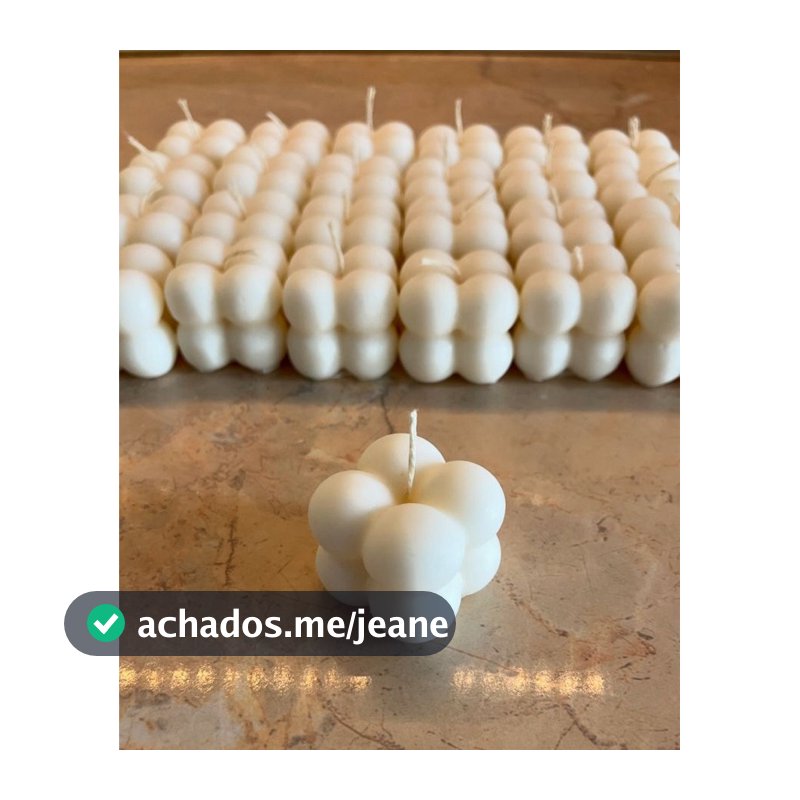 Velas Aromáticas mini Bubble - Lembrancinhas aromáticas - 20, 30, 50 e 70 Unidades - 35gr
