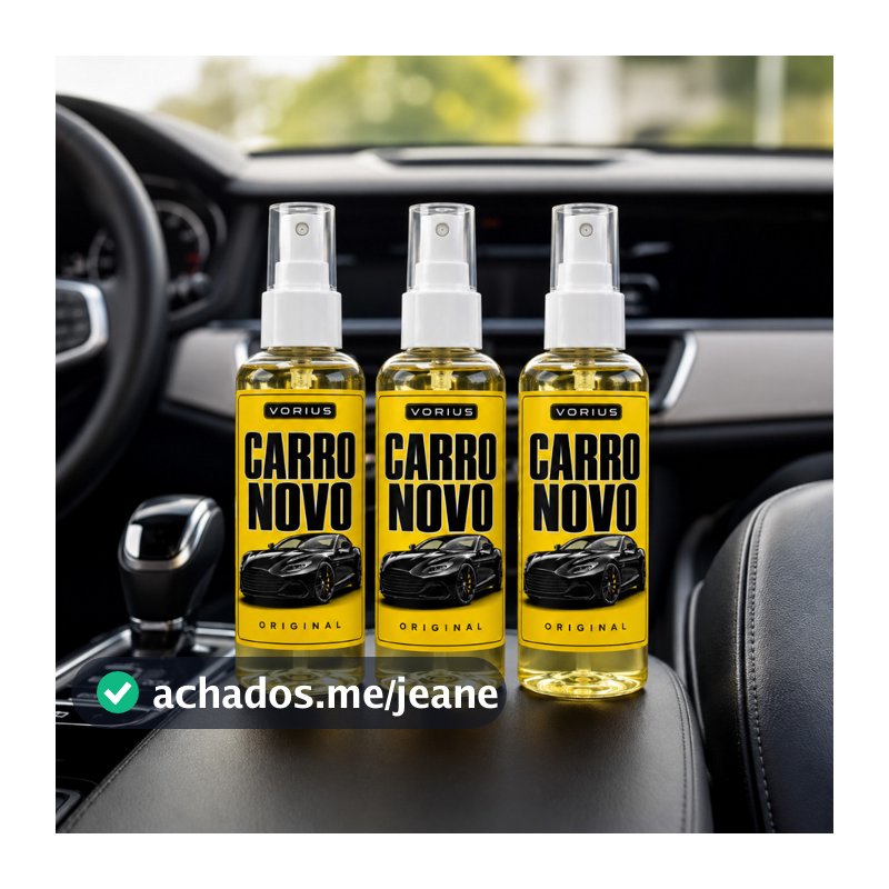 Aromatizante de Carro Novo Spray Perfume Para Carro Cheirinho de Concessionária Original
