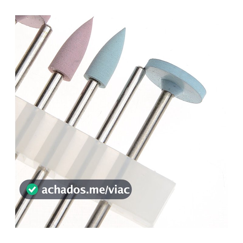 Conjunto De Pontas De Polimento De Resina De Borracha De Silicone HP0312