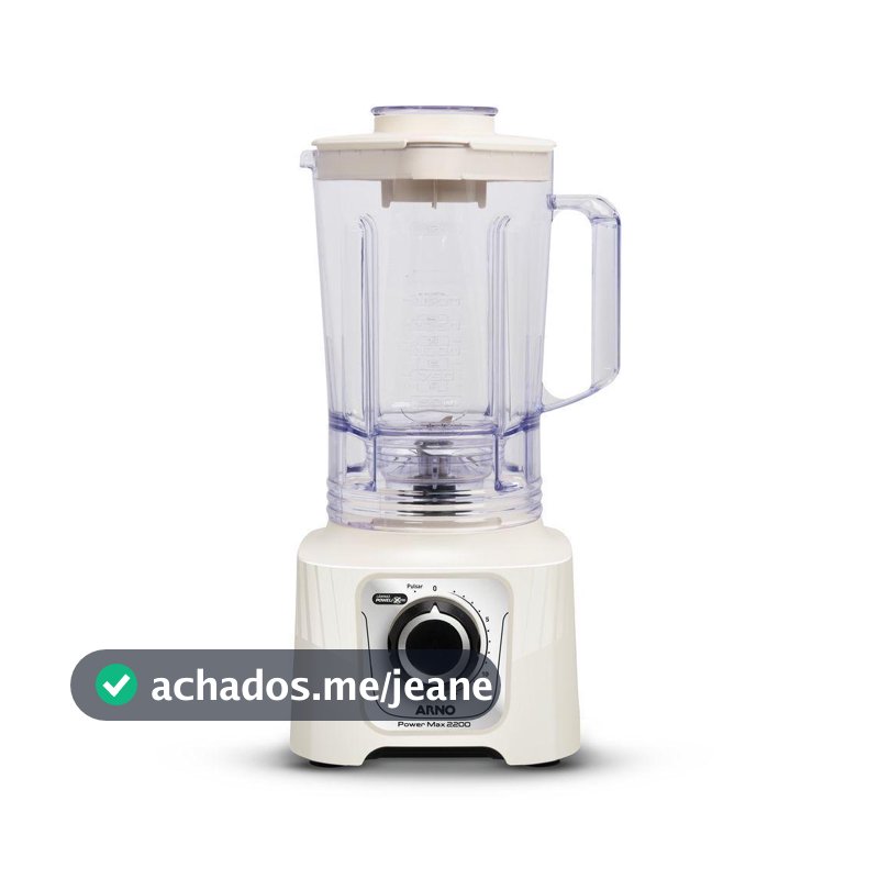 Liquidificador Arno Power Max Marfim LN64 3,1L 2200W 220V