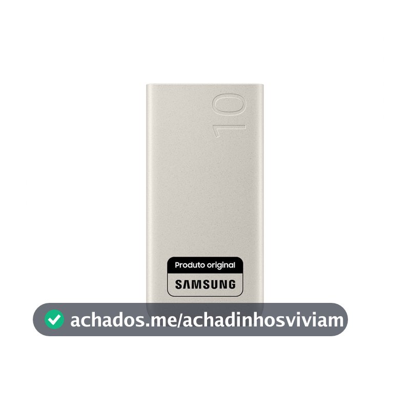 Bateria Carregador Portátil 2x USB-C, 10000mAh, Super Rápida 25W