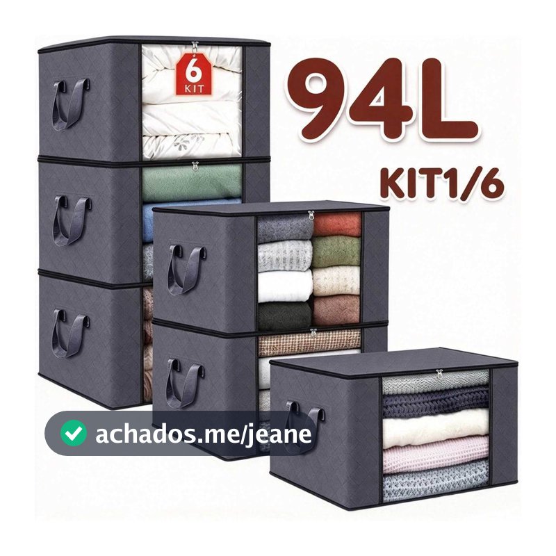 Large Organizer Bag Box for Duvet, Blanket and Coat Wardrobe Anti-Dust, Moisture and Insects