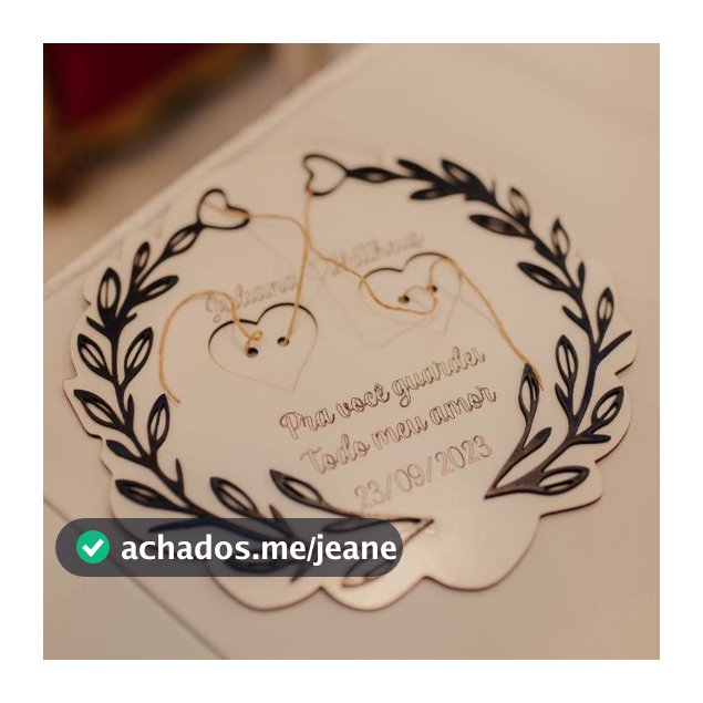 Porta aliança para casamento personalizado mdf 3mm varias cores