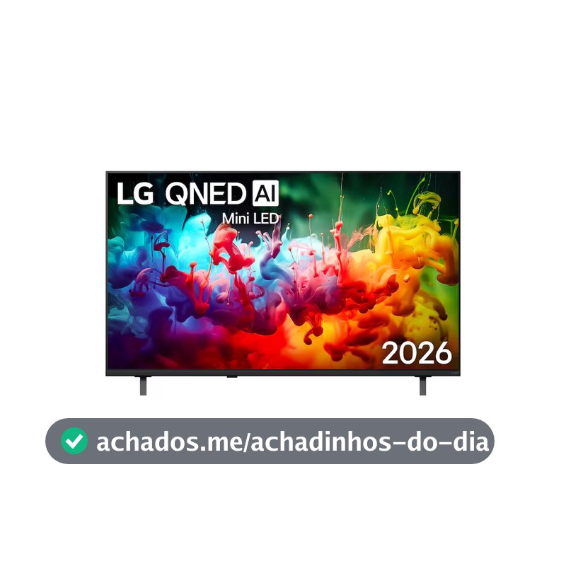 Smart TV 55 Polegadas QNED Mini LED AI 4K QNED70 WebOS 2026 LG