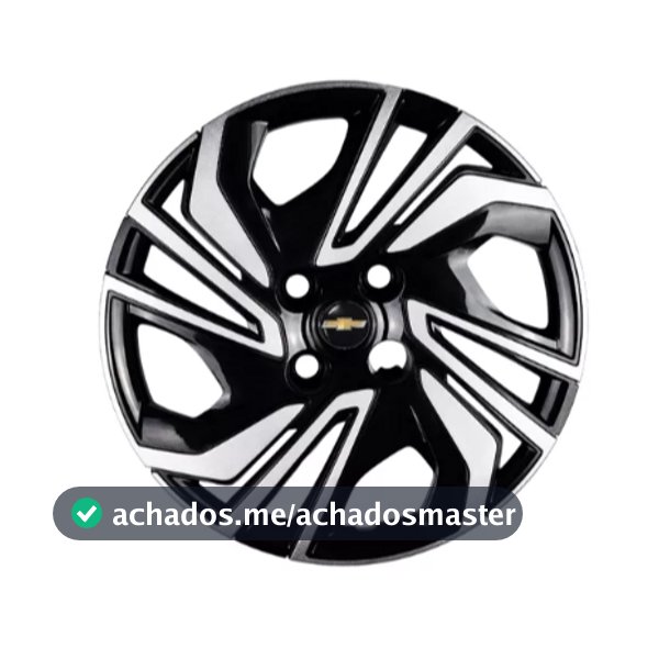 Jogo 4 Calotas Aro 15 Prisma 2020 à 2023  + emblema
