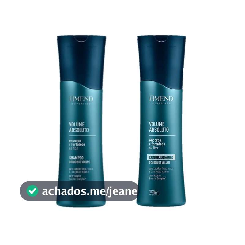 Amend KIT Volume Absoluto Shampoo 250ml e Condicionador 250ml