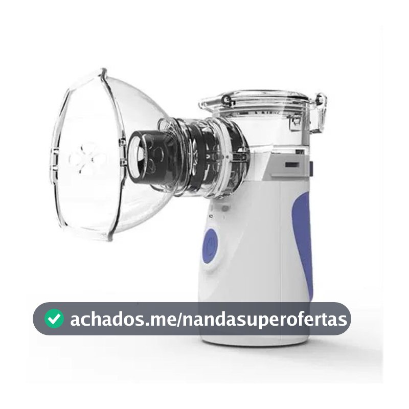 Inalador Nebulizador Inalador Ultrassônico Portátil Usb Bivolt Adulto E Infantil