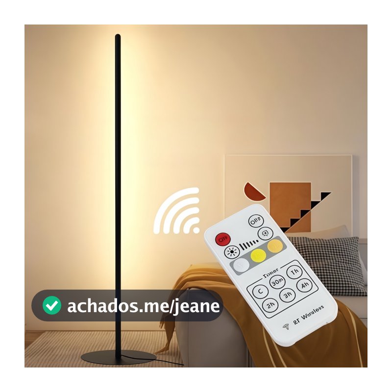 Luminária de chão led nórdica luz ambiente de canto acrílico, adequada para iluminação led branco-G5