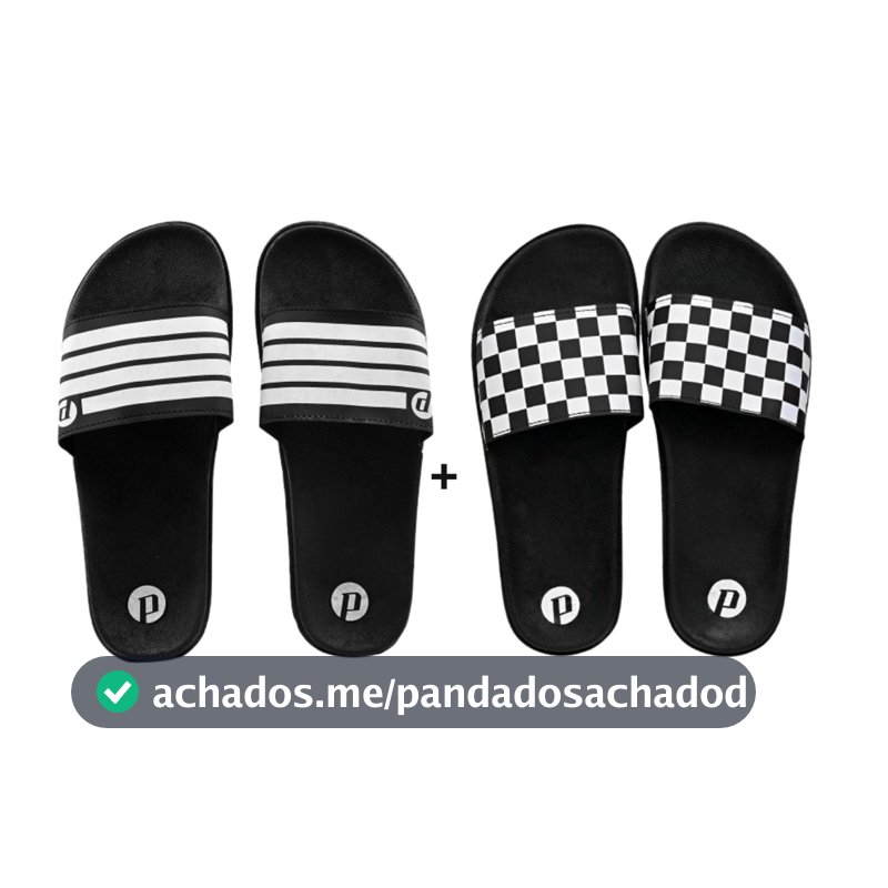 Kit Chinelo Slide Masculino Feminino Confortável Calce Fácil