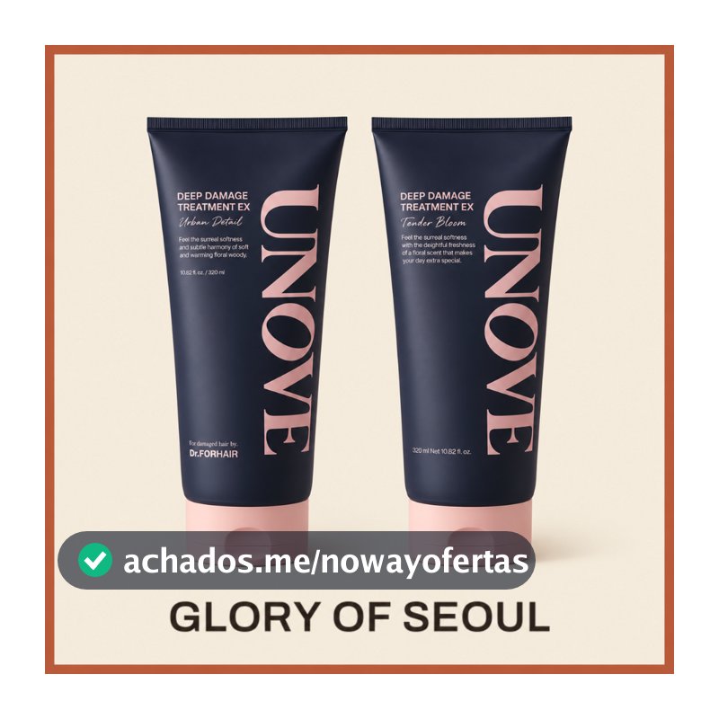 UNOVE Deep Damage Treatment EX 207ml, Repair Hair Mask 320ml