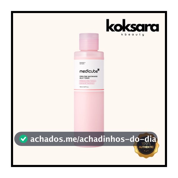 Medicube Pdrn Tônico Láctico Rosa Niacinamida 150ml