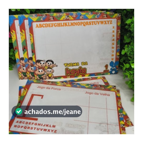 Lousa magica Personalizada com seu tema , peça ja o seu!( NÃO ACOMPANHA CANETA ) tam : 14x20