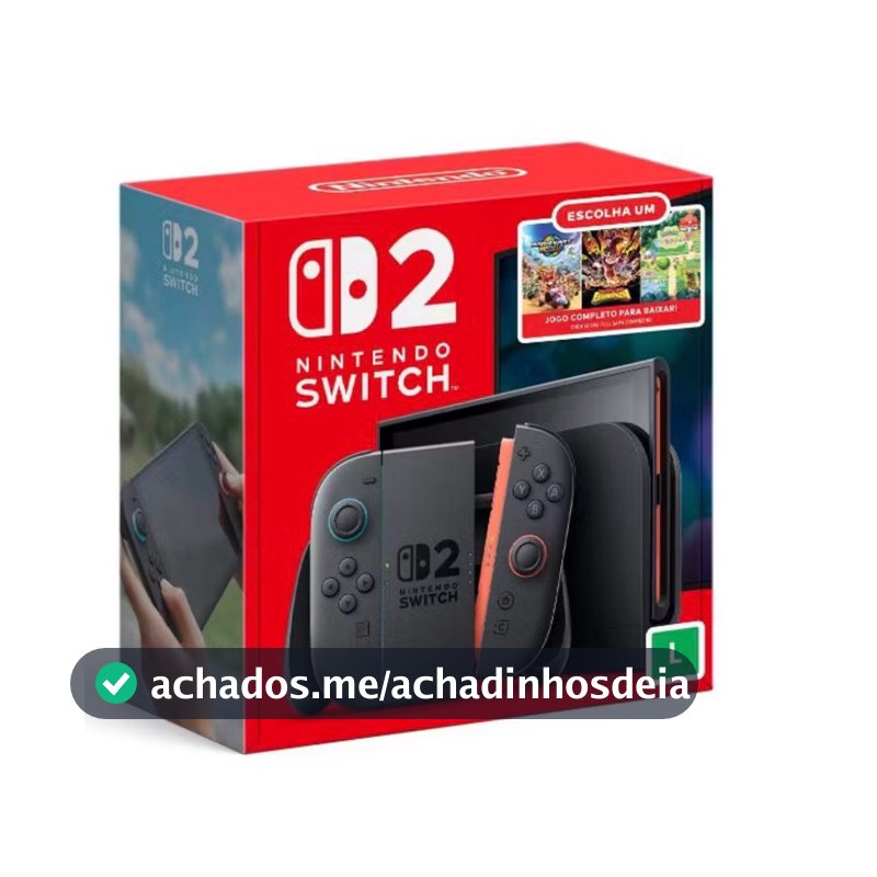 Nintendo Switch 2 lcd 256gb novo